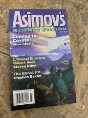Asimov's Science Fiction July 2001 | Coming to Coyote by Allen Steele