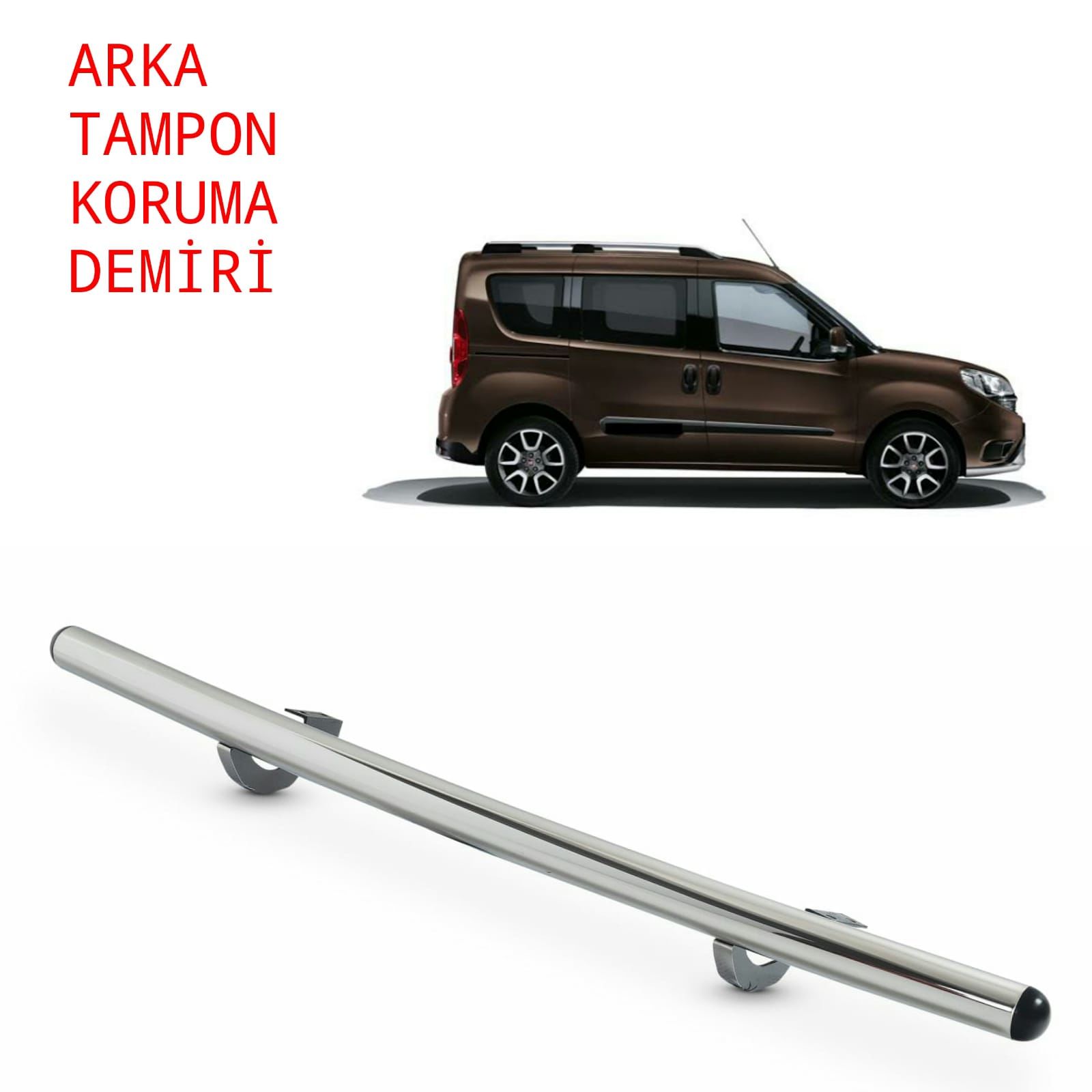 OPEL COMBO ARKA TAMPON KORUMA DEMİRİ 2010 2011 2012 2013 2014 2015 2016 2017 2018 2019