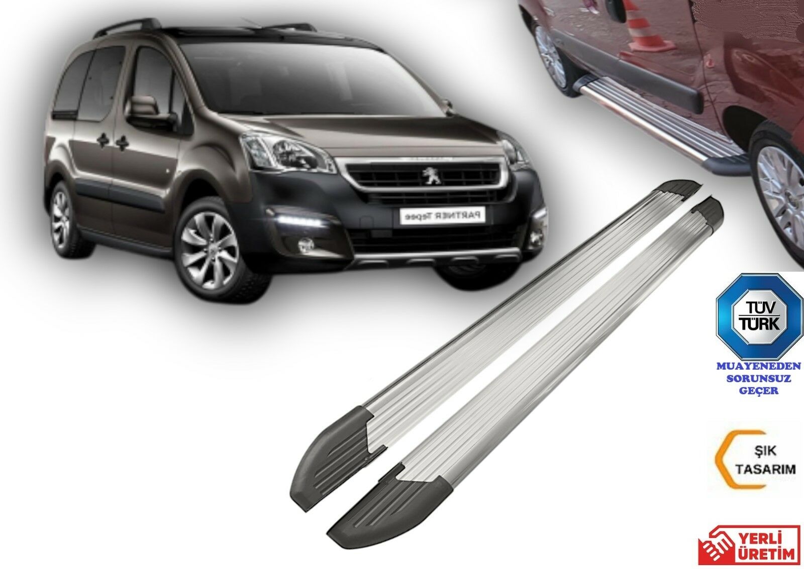 PEUGEOT PARTNER YAN BASAMAK KORUMA 2019 2020 2021 2022 2023 2024 2025