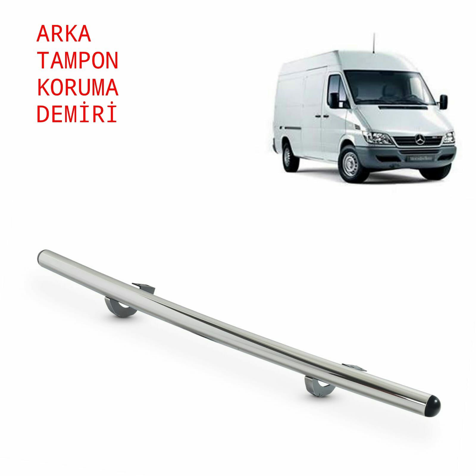 SPRİNTER W901 ARKA TAMPON KORUMA DEMİRİ 1998-2006 ARASI