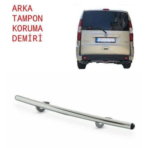 DOBLO ARKA TAMPON KORUMA DEMİRİ 2001 2002 2003 2004 2005 2006 2007 2008 2009