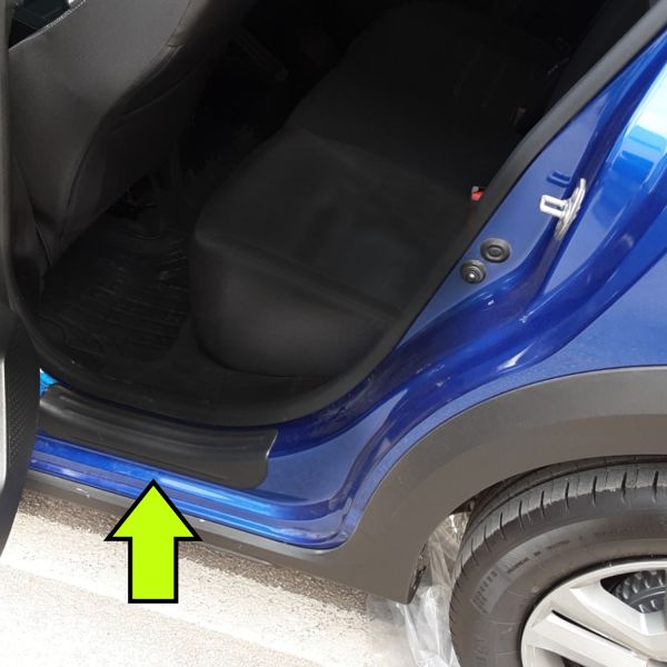 SANDERO KAPI EŞİĞİ PLASTİK MAT SİYAH 4 PARÇA 2020 2021 2022 2023 2024