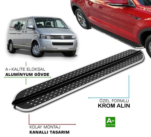 VOLKSWAGEN CARAVELLE KISA ŞASE 2003 2023 YILLARI ARASI YAN BASAMAK