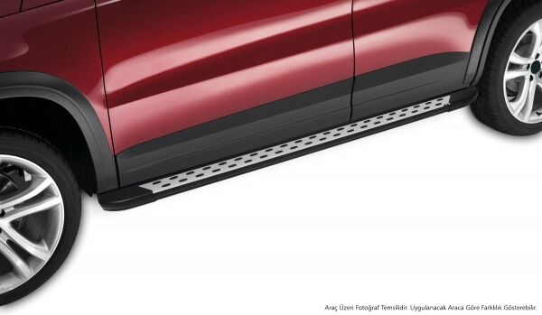 FORD FUSİON ARACA ÖZEL YAN BASAMAK NOKTALI MODEL 2002 2003 2004 2005 2006 2007 2008 2009 2010 2011 TRİMLİNE