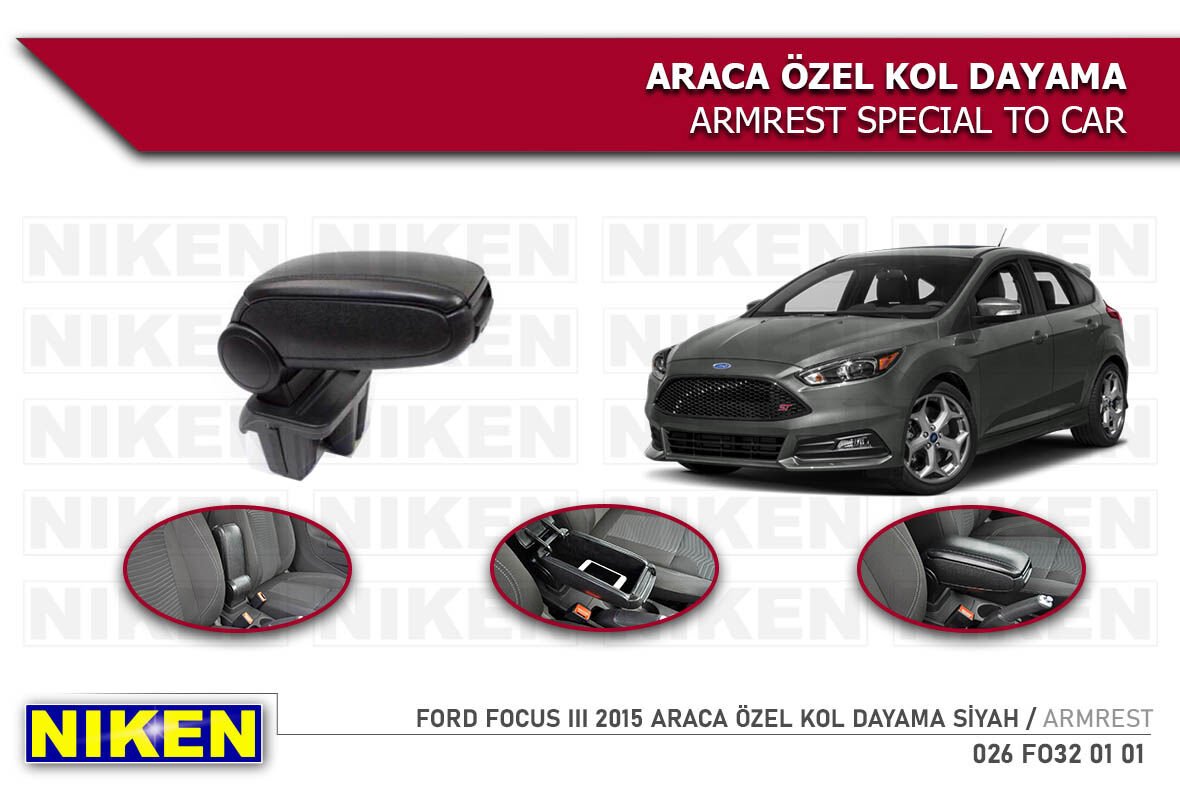 FOCUS 3 2015 2016 2017 2018 MODEL ARACA ÖZEL KOLÇAK KOL DAYAMA