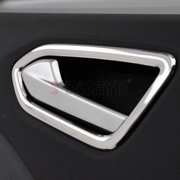 Renault Clio 5 Krom İç Kapı Kolu Çerçevesi 2019 2020 2021 2022 2023 2024 2025