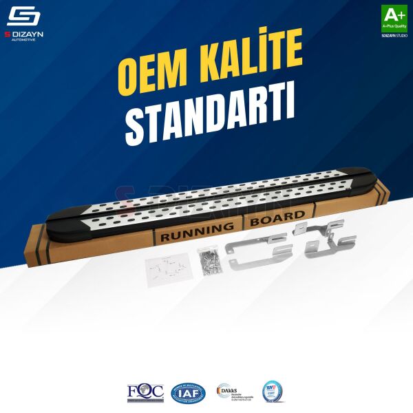 Dacia Sandero 2 Stepway TrimLine Gri Yan Basamak 2013 2014 2015 2016 2017 2018 2019 2020