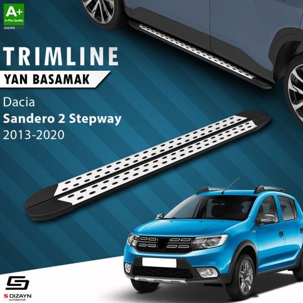 Dacia Sandero 2 Stepway TrimLine Gri Yan Basamak 2013 2014 2015 2016 2017 2018 2019 2020