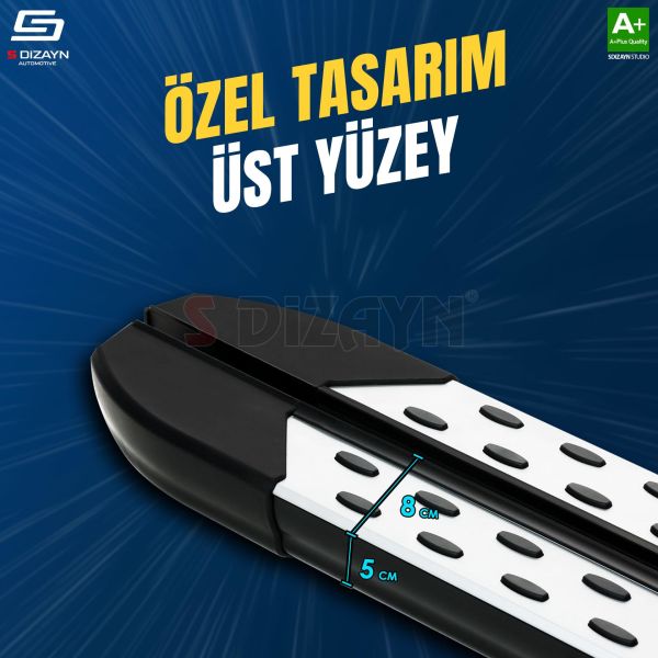Hyundai Bayon TrimLine Gri Yan Basamak 2021 2022 2023 2024