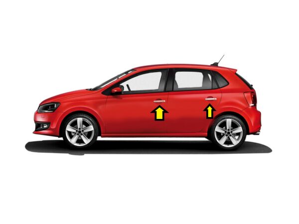 POLO KAPI KOLU KROM 2009 2010 2011 2012 2013 2014 2015 2016 2017