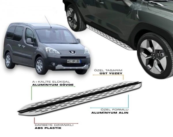 PEUGEOT PARTNER 2 TEPEE 2008 2009 2010 2011 2012 2013 2014 2015 2016 2017 2018 YAN BASAMAK