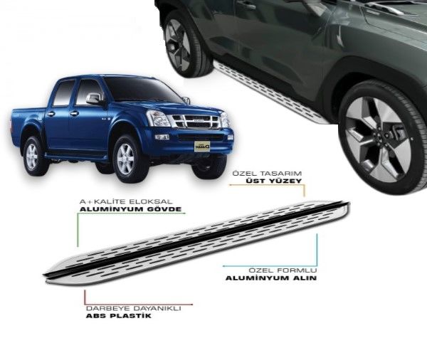 ISUZU D MAX 1 2005 2006 2007 2008 2009 2010 2011 2012 YAN BASAMAK