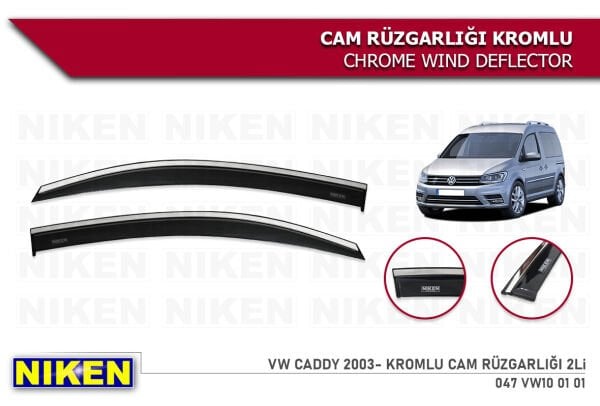CADDY 2Lİ KROMLU CAM RÜZGARLIĞI 2003 2004 2005 2006 2007 2008 2009 2010 2011 2012 2013 2014 2015 2016 2017 2018 2019 2020 2021