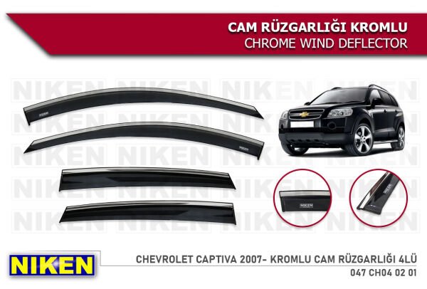 CAPTİVA 2006 2007 2008 2009 2010 2011 2012 2013 KROMLU CAM RÜZGARLIĞI