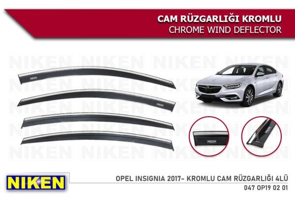 İNSİGNİA 2017 2018 2019 2020 2021 2022 KROMLU CAM RÜZGARLIĞI