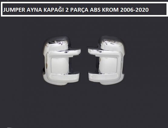 JUMPER AYNA KAPAĞI 2 PARÇA ABS KROM 2012 2013 2014 2015 2016