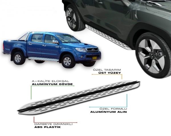 TOYOTA HILUX 7 2006 2007 2008 2009 2010 2011 2012 2013 2014 2015 YAN BASAMAK