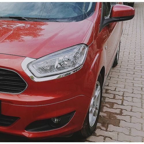 FORD COURİER FAR KAŞI KROM 2 PARÇA P.ÇLK 2014 2015 2016 2017
