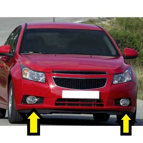 CRUZE SEDAN HB SİS FARI ÇERÇEVESİ KROM 2009 2010 2011 2012 2013