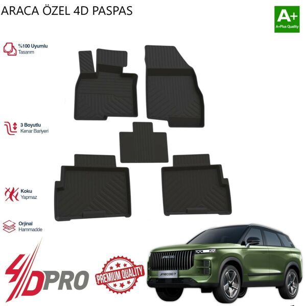 JAECOO 7 4D PASPAS 2023 2024 2025 2026 2027