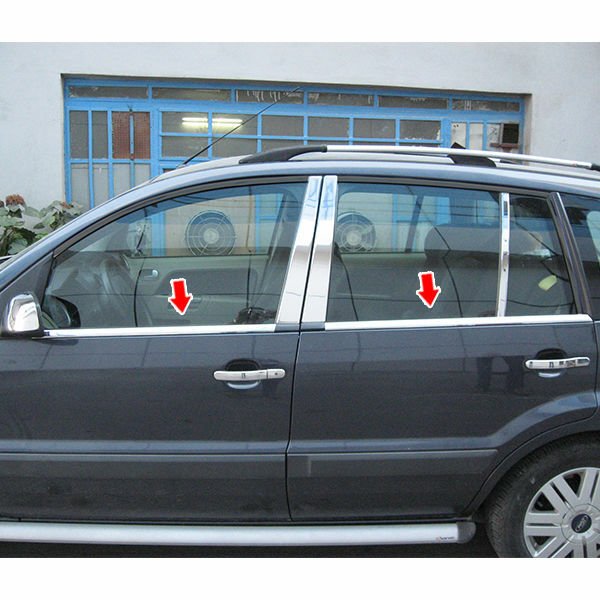 FUSİON CAM ÇİTASI KROM 2002 2003 2004 2005 2006 2007 2008 2009 2010 2011 2012