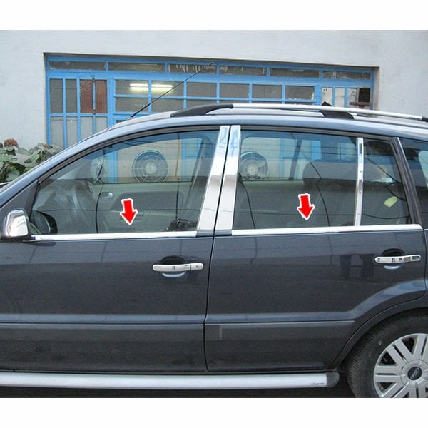 FUSİON CAM ÇİTASI KROM 2002 2003 2004 2005 2006 2007 2008 2009 2010 2011 2012