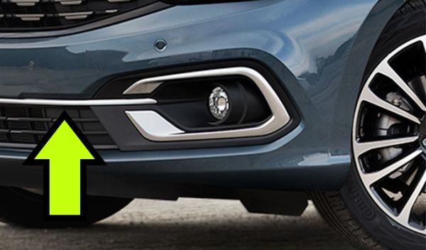 EGEA SEDAN KROM SİS ÇERÇEVESİ ARASI KROM ÇİTA 2020 2021 2022