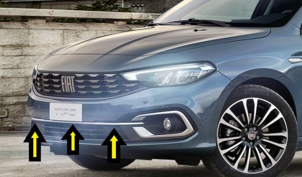 EGEA SEDAN KROM SİS ÇERÇEVESİ ARASI KROM ÇİTA 2020 2021 2022