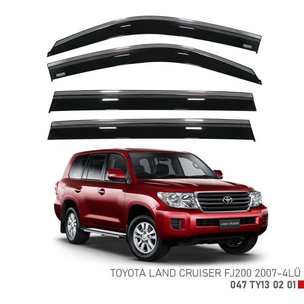 TOYOTA LAND CRUISER KROMLU CAM RÜZGARLIĞI 2007 2008 2009 2010 2011