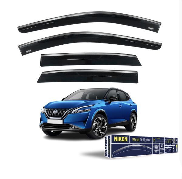 NİSSAN QASHQAİ 2023 2024 2025 ARACA ÖZEL KROMLU CAM RÜZGARLIĞI