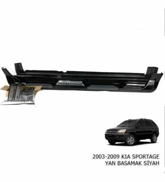 KIA SPORTAGE 2003 2004 2005 2006 2007 2008 2009 YAN BASAMAK SİYAH