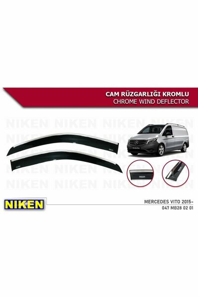 VİTO KROMLU CAM RÜZGARLIĞI ARACA ÖZEL 2015 2016 2017 2018 2019 2020 2021 2022 2023