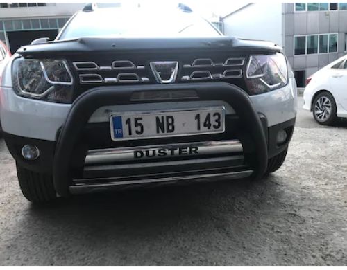 YENİ DUSTER 2018 2019 2020 2021 MODEL POLİÜRETAN ÖN TAMPON KORUMA