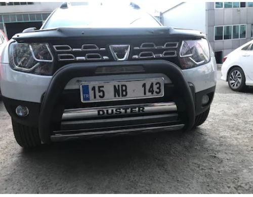 DUSTER 2014 2015 2016 MODEL PASLANMAZ POLİÜRETAN ÖN TAMPON KORUMA