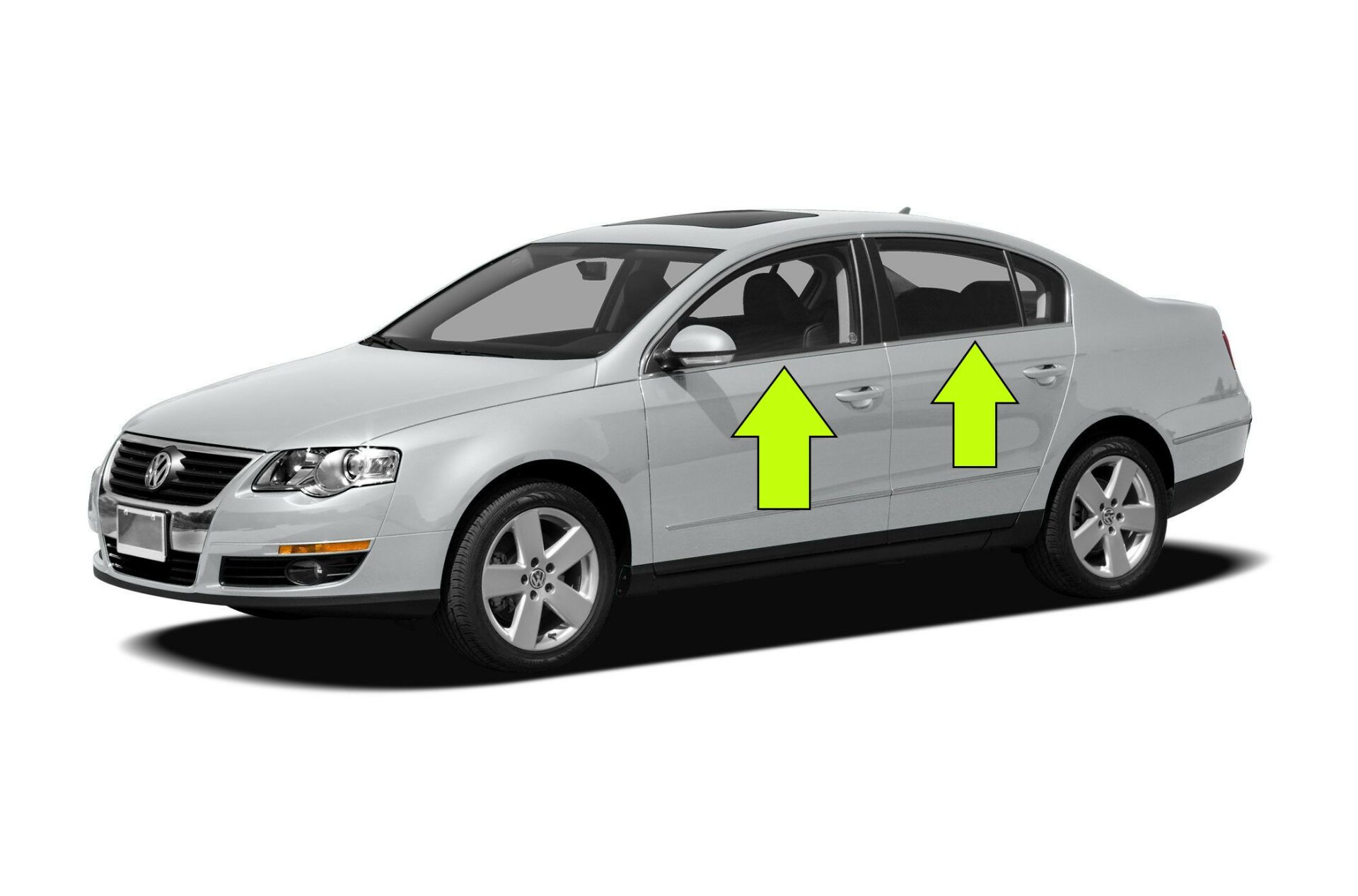 PASSAT B6 CAM ÇİTASI KROM 2005 2006 2007 2008 2009 2010 2011 2012