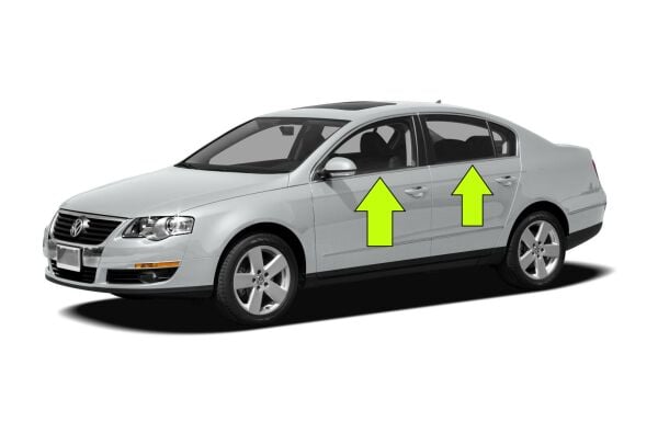 PASSAT B6 CAM ÇİTASI KROM 2005 2006 2007 2008 2009 2010 2011 2012