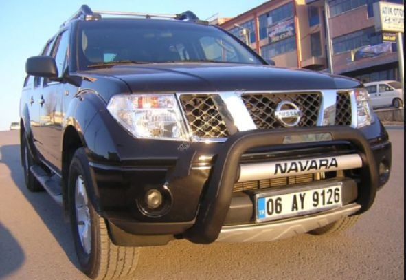 NİSSAN NAVARA 2006 2007 2008 2009 2010 2011 2012 2013 POLİÜRETAN ÖN TAMPON KORUMA