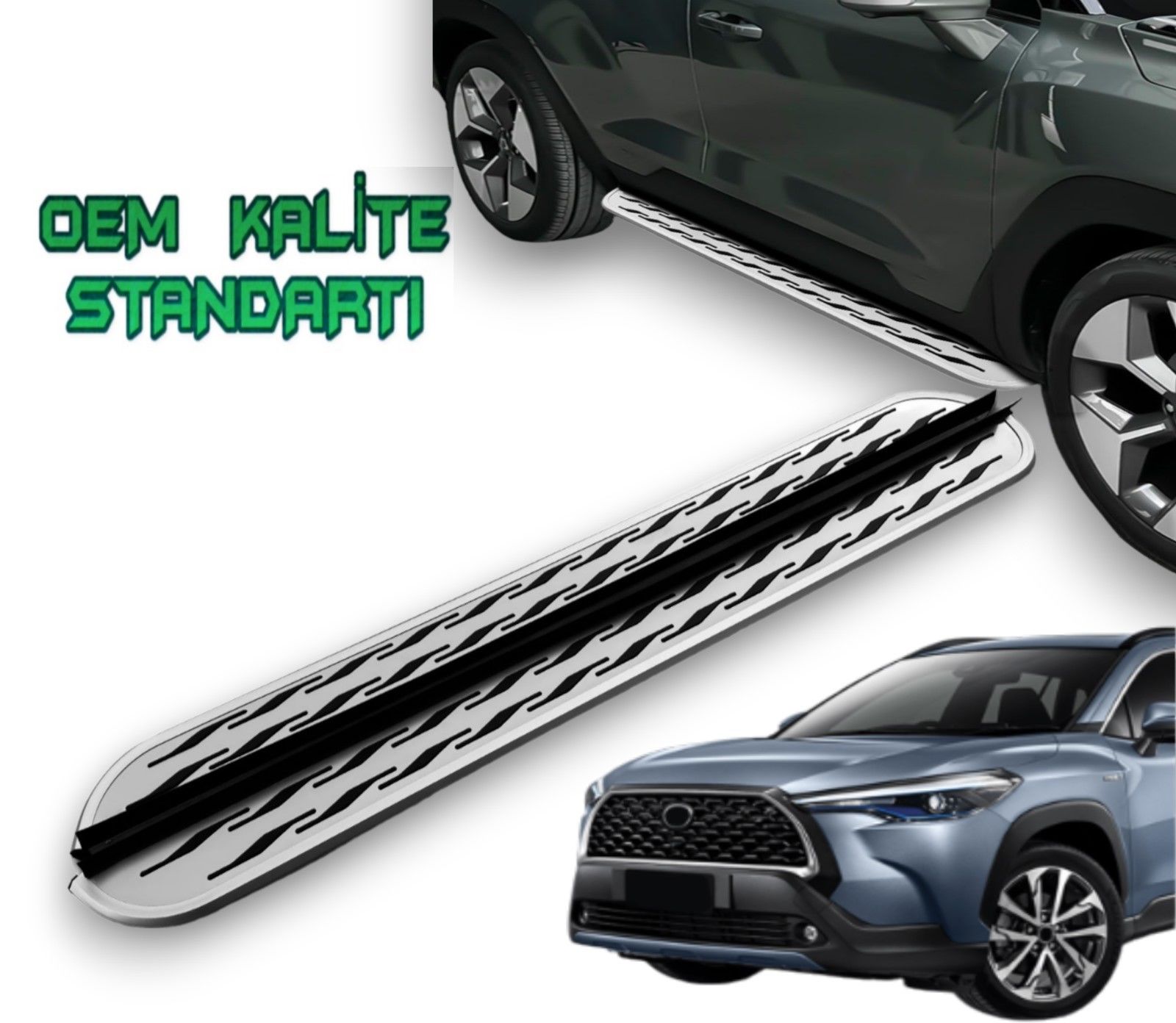 COROLLA CROSS 2022 2023 2024 2025 ARACA ÖZEL YAN BASAMAKLIK