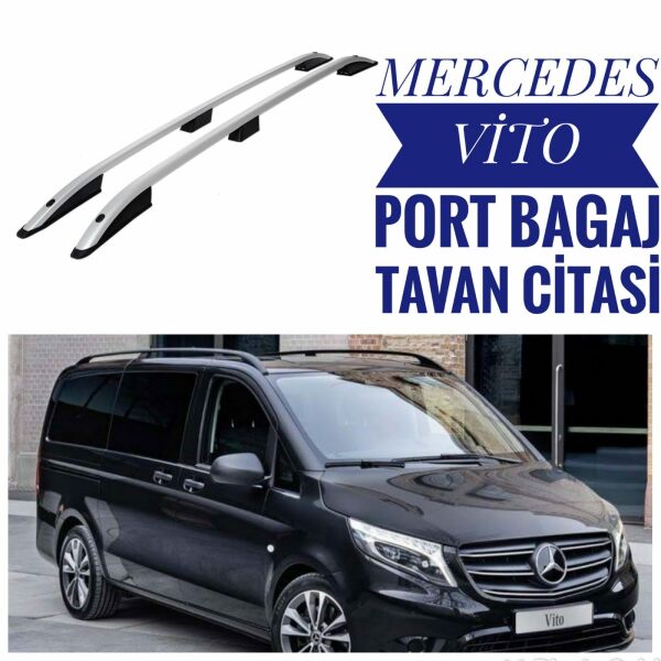 MERCEDES VİTO 2003 2024 ARASI PORTBAGAJ TAVAN ÇİTASI KISAŞASE