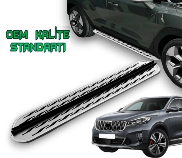 KİA SORENTO 3 2015 2016 2017 2018 2019 2020 2021 2022 ARACA ÖZEL YAN BASAMAKLIK