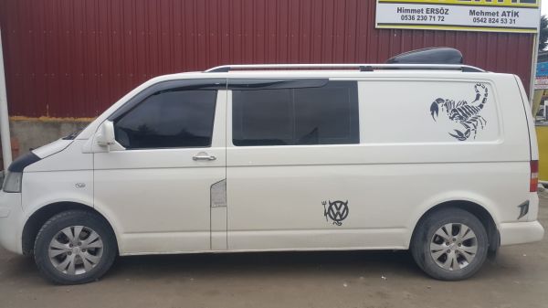 T5 T6 T7 KISA ŞASE 2003-2024 ARASI PORTBAGAJ TAVAN ÇİTASI
