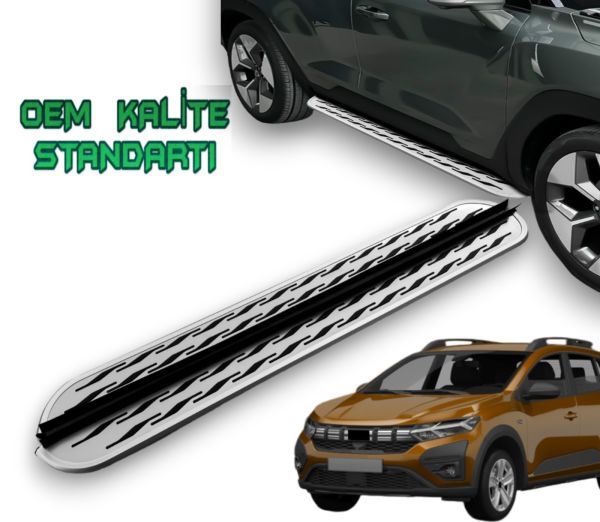 SANDERO 3 STEPWAY 2020 2021 2022 2023 2024 2025 ARACA ÖZEL YAN BASAMAKLIK
