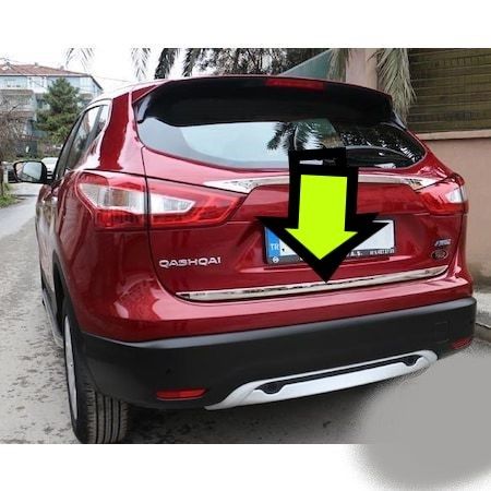 QASHQAİ BAGAJ ALT CITASI KROM 2014 2015 2016 2017 2018 2019 2020