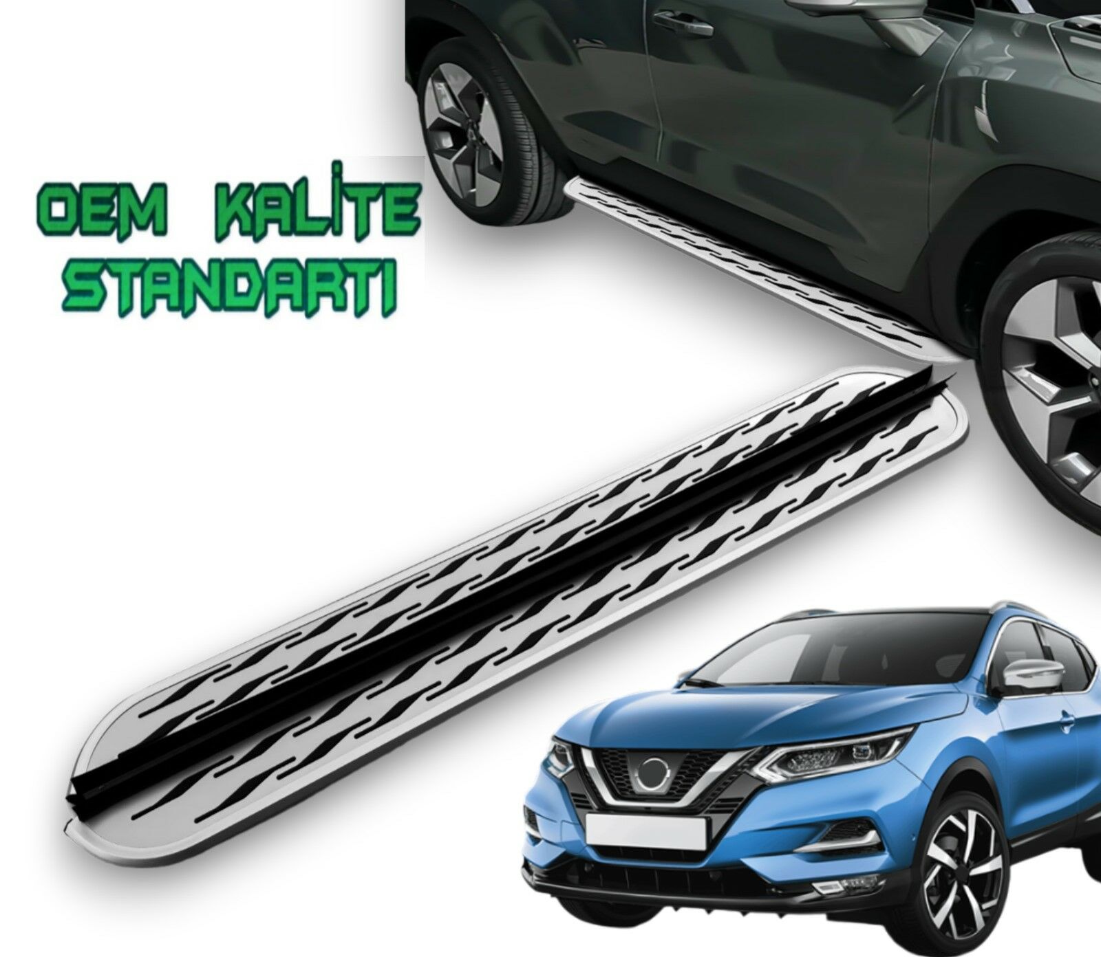 QASHQAİ 2014 2015 2016 2017 2018 2019 2020 2021 ARACA ÖZEL YAN BASAMAKLIK