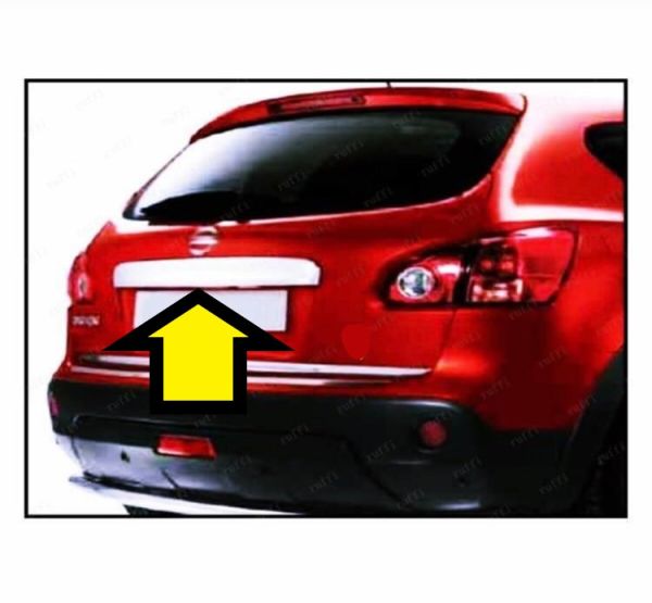 QASHQAİ BAGAJ ÇİTASI KROM 2007 2008 2009 2010 2011 2012 2013 201