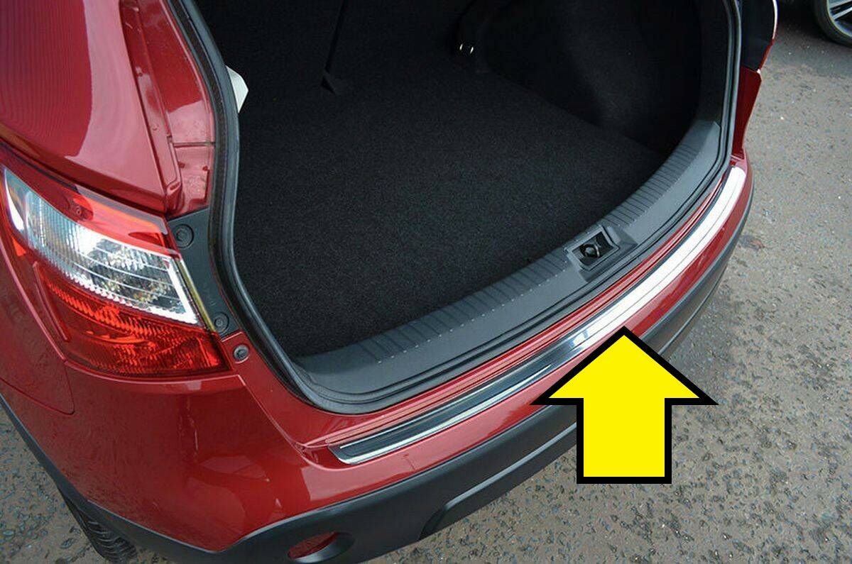QASHQAİ ARKA TAMPON EŞİĞİ KROM 2007 2008 2009 2010 2011 2012 2013