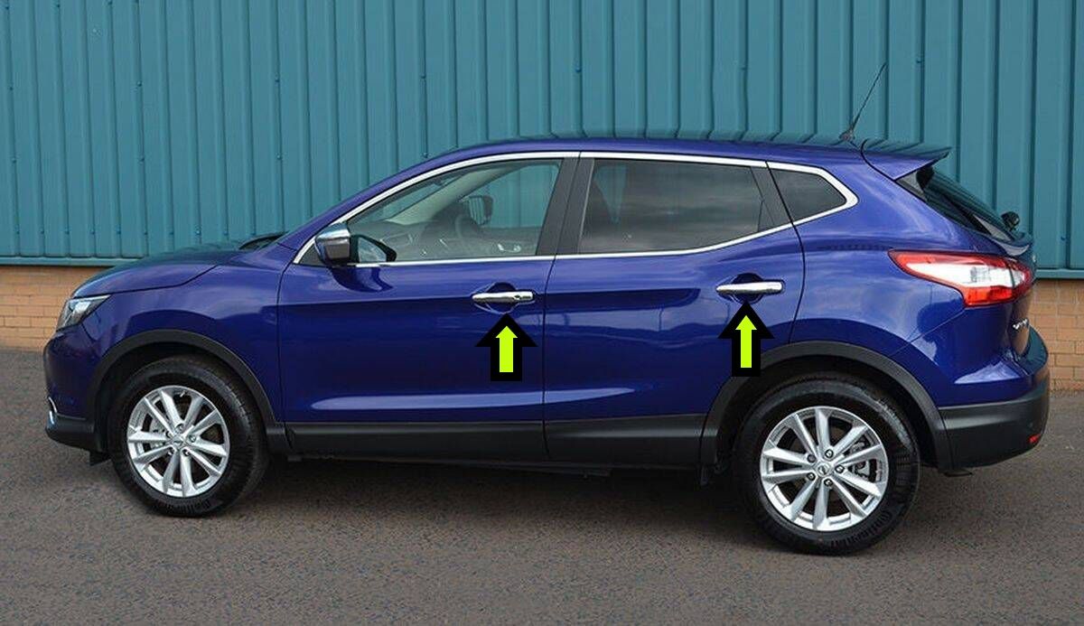 QASHQAİ KAPI KOLU KROM 2014 2015 2016 2017 2018 2019 2020 SENSÖRSÜZ