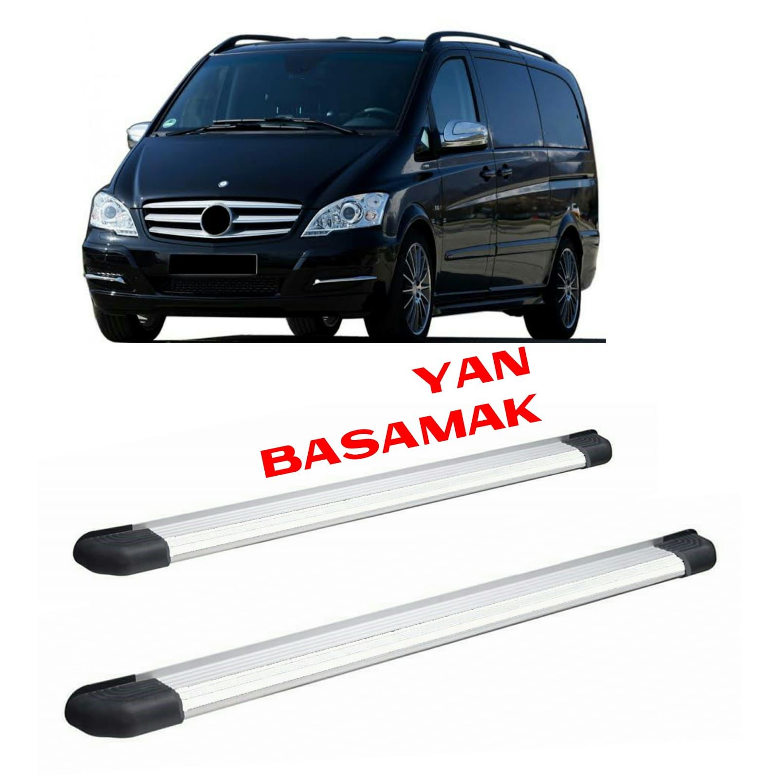 MERCEDES VİTO W639 KISA ŞASE YAN BASAMAK 2004 2005 2006 2007 2008 2009 2010 2011 2012 2013 2014