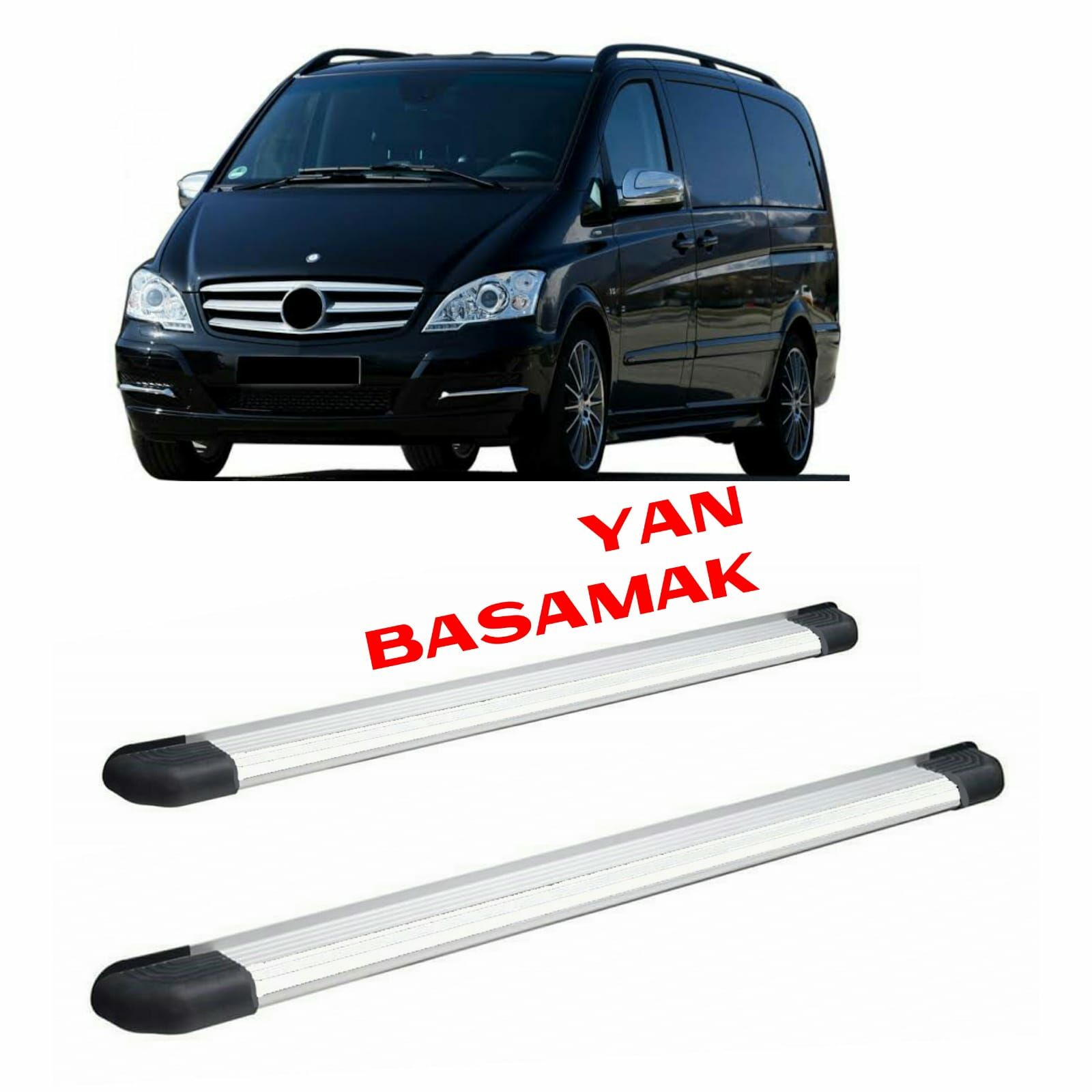 MERCEDES VİTO W639 ORTA ŞASE YAN BASAMAK 2004 2005 2006 2007 2008 2009 2010 2011 2012 2013 2014