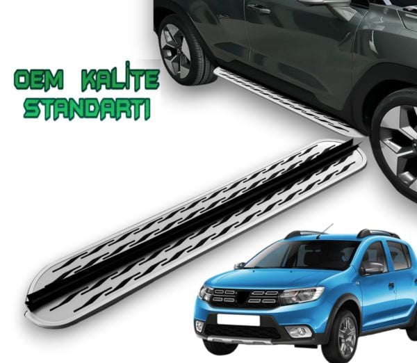 SANDERO 2 STEPWAY 2013 2014 2015 2016 2017 2018 2019 2020 ARACA ÖZEL YAN BASAMAKLIK